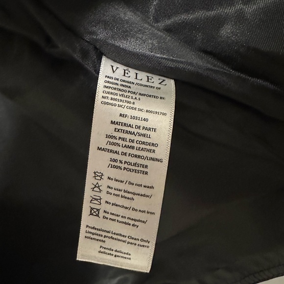 Velez Leather Jacket - Picture 2 of 5